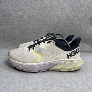 Hoka One One Womens Shoes Arahi 5 Size 9 White Athletic Running Sneakers